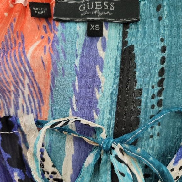 GUESS Katie cold shoulder blouse - Picture 8 of 8